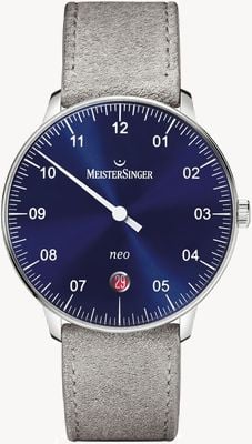 MeisterSinger Men's Form And Style Neo Automatic Sunburst Blue NE908N
