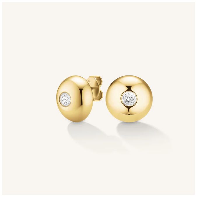 Rosefield Jewellery JEBSG-J1198 Ladies Bold Solitary Gold