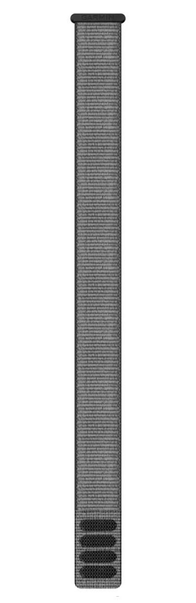 Garmin 010-13306-11 UltraFit Nylon Strap - Grey (22mm Watch
