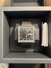 Customer picture of Swatch WHAT IF...BLACKAGAIN? (41.8mm) Black Square Dial / Black Bio-Sourced Material Strap SO34B701