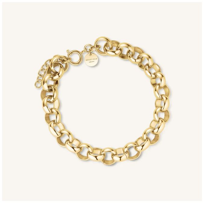 Rosefield Jewellery JBCBG-J893 Ladies Chunky Roll  Gold