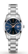 Customer picture of LONGINES Conquest Classic (29.5mm) Blue Sunray Dial / Stainless Steel Bracelet L22864926