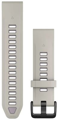 Garmin QuickFit® 20 Watch Strap Only (20mm) Fog Gray/Lavender Silicone 010-13391-03
