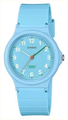 Casio LQ Series (31.5mm) Blue Dial / Blue Bio-Based Resin Strap LQ-24B-2BEF