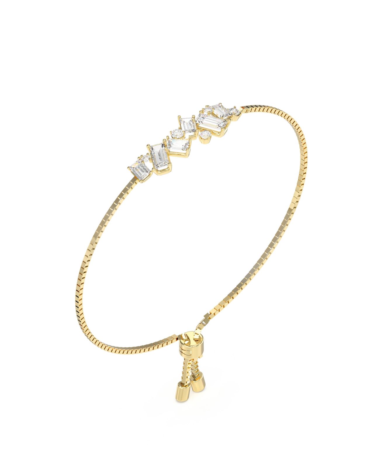 Guess UBB05363YG CHANDELIER gold plated adjustable cz Jewellery