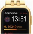 Sekonda Track Smartwatch (26mm) Digital Display / Gold-Tone Alloy Bracelet 30364 - alternate view 2