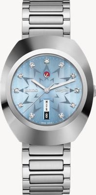 RADO DiaStar Original Diamond (38mm) Blue Sunray Dial / Stainless Steel Bracelet R12160223