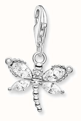 Thomas Sabo Sterling Silver Dragonfly Charm Pendant 1872-051-14