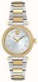 Versace V MUSA Quartz (35mm) Silver Dial / Two-Tone Stainless Steel Bracelet VEY800326
