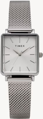 Timex Transcend (22mm) Silver Dial / Stainless Steel Mesh Bracelet TW2Y26300