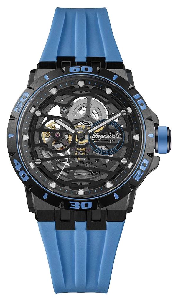 Ingersoll I17901 THE RIGGER Automatic (45mm) Black Skeleton Watch
