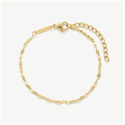 D.LOUISE Gold Tone Single Dainty Bracelet GB-013