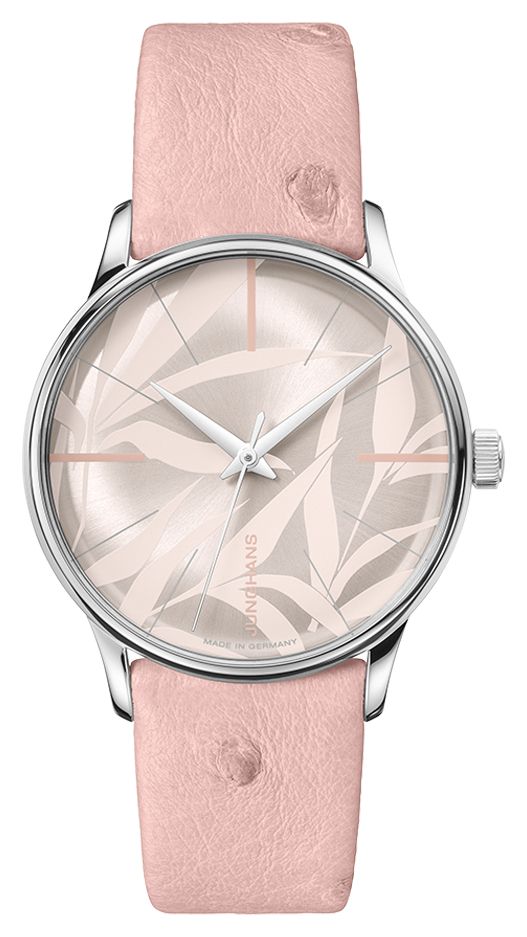 Junghans 27/3242.00 Meister Automatic Damen Pink Patterned Watch