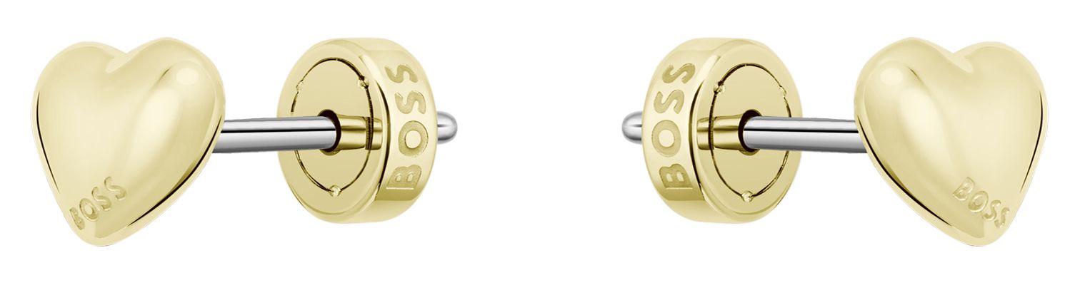 Boss 1580850 Studs For Everyone Gold-Tone Heart Jewellery