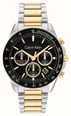 Calvin Klein Sport Luxe Quartz Chronograph (40mm) Black Dial / Two-Tone Stainless Steel Bracelet 25200608