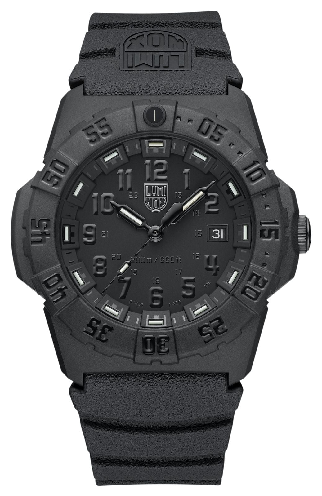 Luminox XS.3551.BO Navy Seal 3550 Series (44mm) Blackout Watch