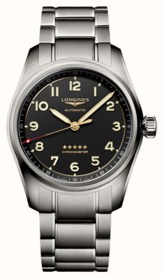 LONGINES Spirit Titanium (40mm) Anthracite Dial / Titanium Bracelet L38101536