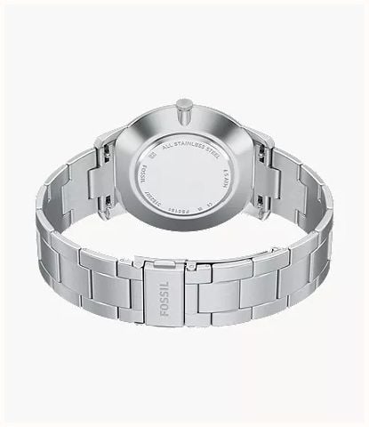 Fossil Minimalist 44 mm Three-Hand Blue Dial Stainless Steel Watch FS6180 - alternate view 5