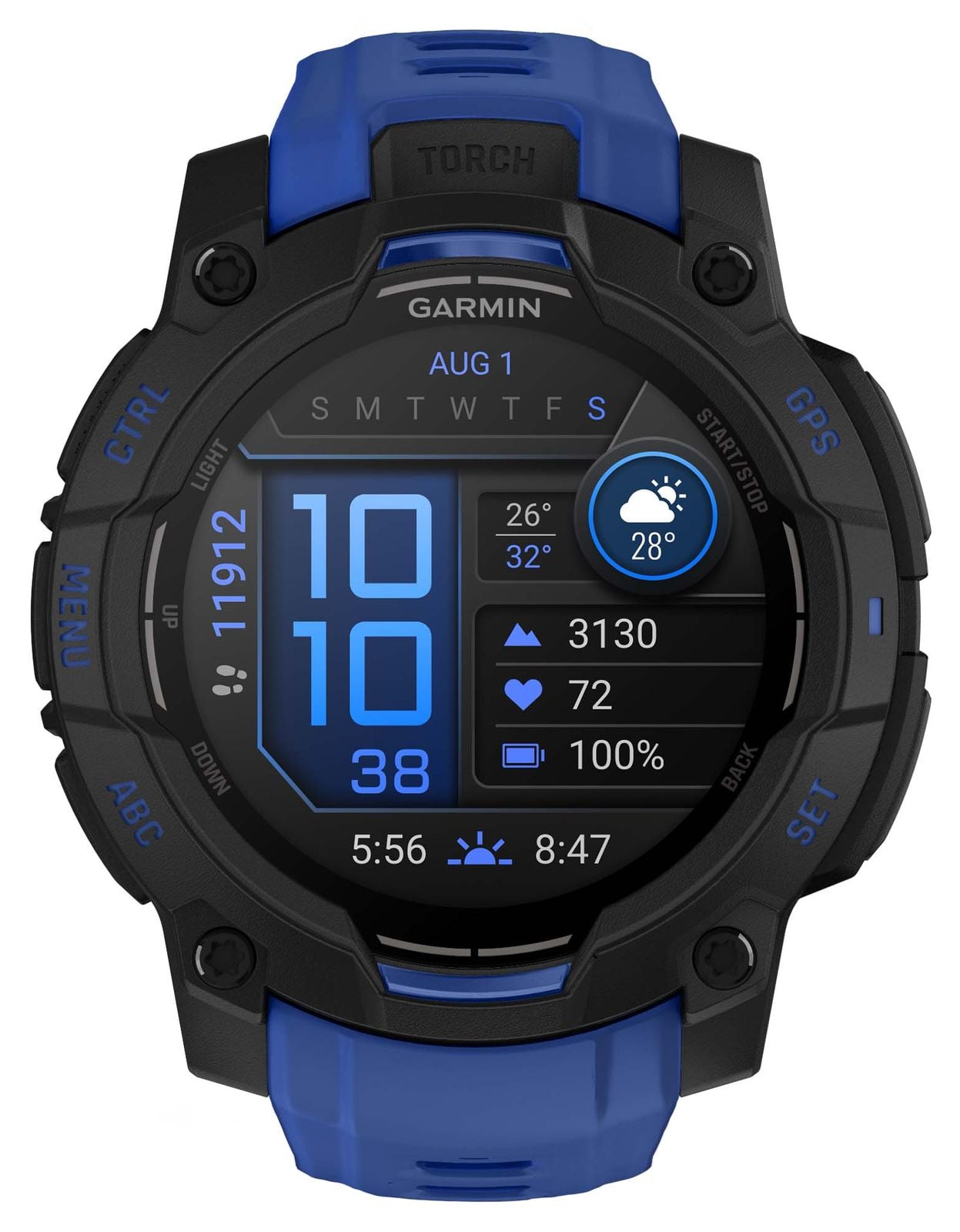Garmin 010-02936-03 Instinct 3 – AMOLED Outdoor GPS Watch