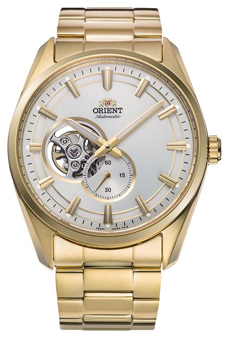 Orient RA-AR0007S30B Contemporary (40.8mm) White Dial / Gold Watch