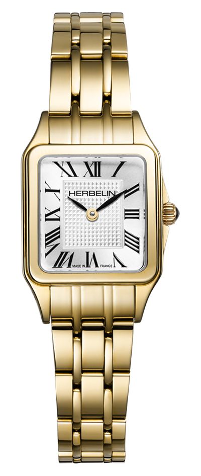 Herbelin 17407BP1N08 Luna Mini Quartz (18.6mm) Silver-White Watch