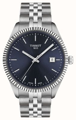 Tissot Men's Ballade (40mm) Blue Dial / Stainless Steel Bracelet T1564101104100