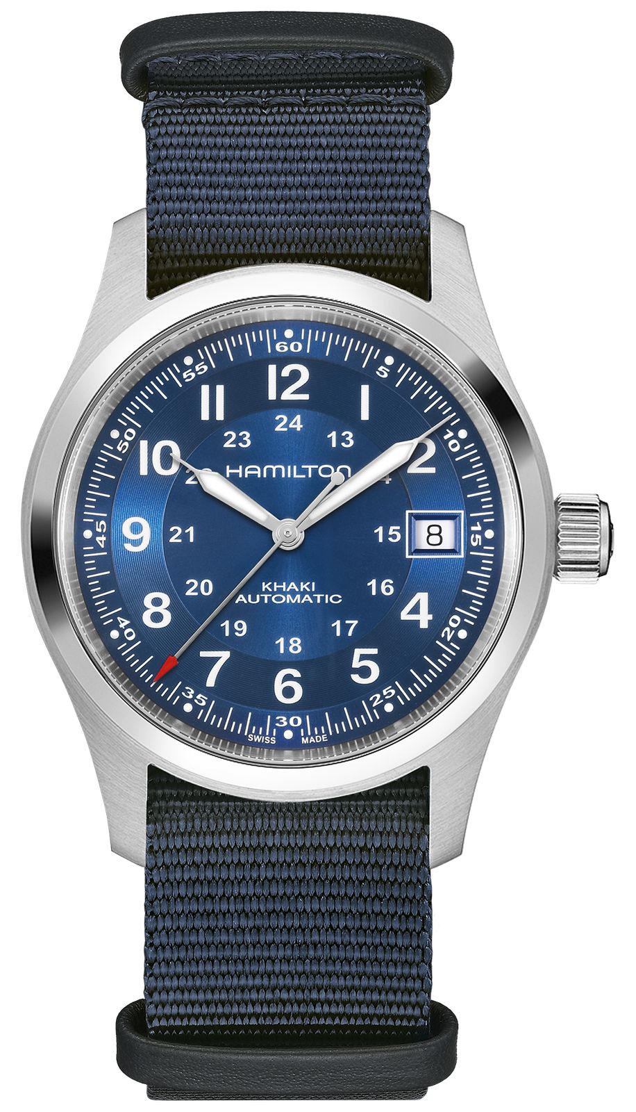 Hamilton H70455940 Khaki Field Automatic (38mm) Blue Sunray Watch