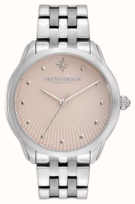 Olivia Burton Timeless Classics Celestial Starlight | Blush Dial | Stainless Steel Bracelet 24000047