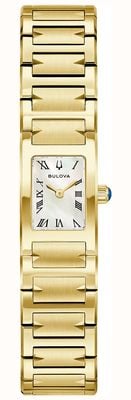 Bulova x Marc Anthony Harmony Quartz (14mm) Mother-of-Pearl Dial / Gold PVD Stainless Steel Bracelet 97L200