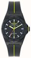 Aston Martin Aramco Formula One™ Team SHD Quartz (38mm) Black Dial / Black Silicone Strap MTFH1F601