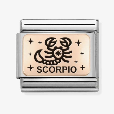 Nomination Classic Scorpio Rose Gold Charm 430112/08