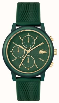 Lacoste 12.12 Move (42mm) Green Dial / Green Silicone Strap 2011471