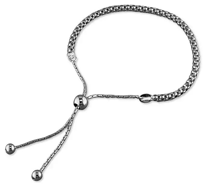 James Moore CME H1288/S Sterling Silver Bracelet With Jewellery