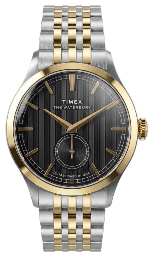 Timex TW2Y91900 Waterbury Classic Sub-Second 39mm Stainless Watch