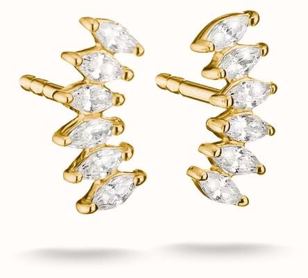 Thomas Sabo Stud Earrings with white zirconia H2367-M01-14