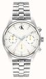 Calvin Klein Modern Vintage Multifunction Quartz (38mm) White Dial / Stainless Steel Bracelet 25200593