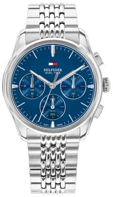 Tommy Hilfiger The Empire Stainless Steel Blue Dial Watch 1710811