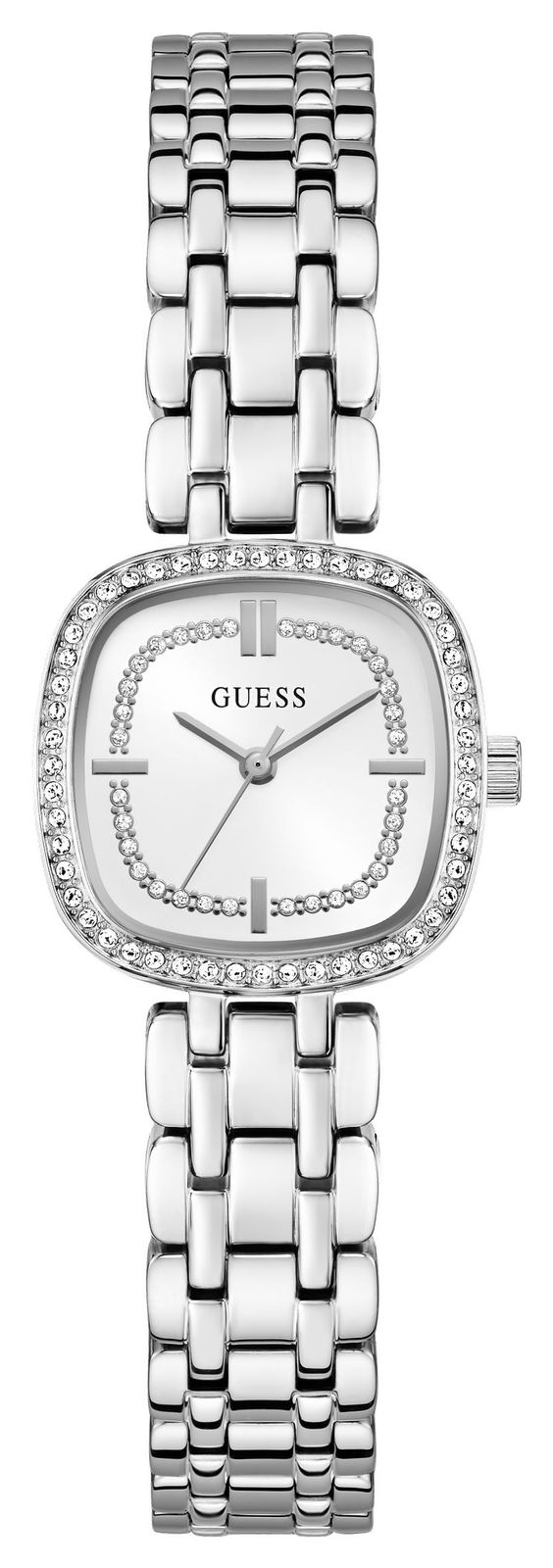 Guess GW1018L1 HAZEL Three-Hand Quartz (25mm) Silver Dial / Watch