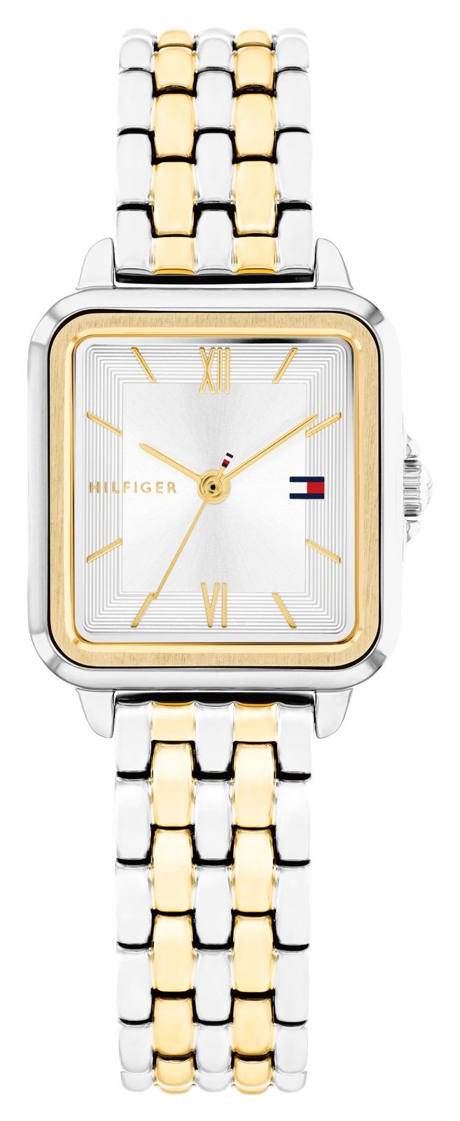 Tommy Hilfiger 1782861 Mia (22.5mm) Silver Dial / Two-Tone Watch