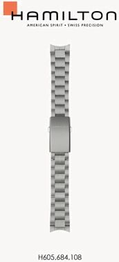 Hamilton Straps Men's Bracelet Only Stainless Steel H695684108