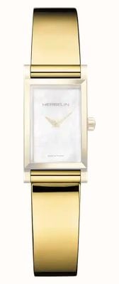 Herbelin Antarès Interchangeable Watch Bracelet - Gold PVD Stainless Steel Bangle Only BRAC17144P