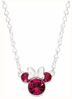 Disney Minnie Mouse Red Crystal Set Necklace N902352ROCTL-18.PH