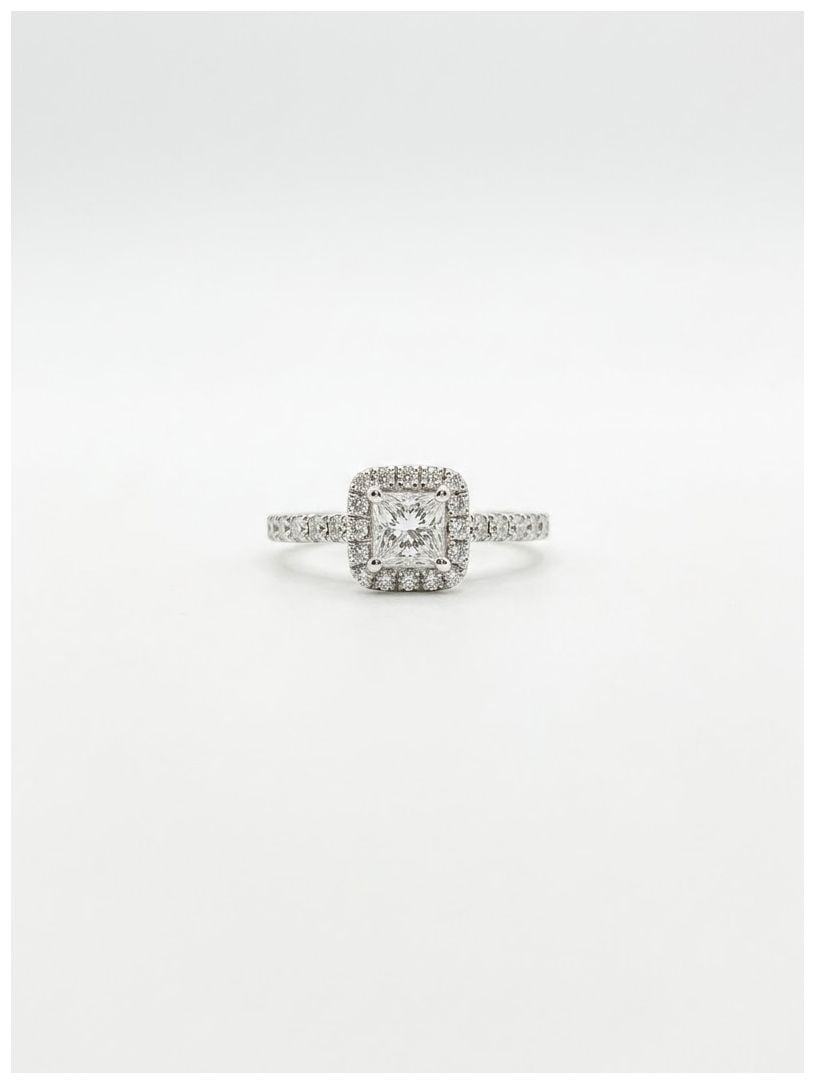 Bass International Diamond Jewel J4621 0.81ct Princess Jewellery