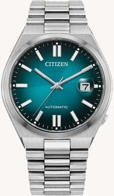 Citizen Tsoyusa Automatic (40mm) Gradient Sunray Blue Dial / Stainless Steel Bracelet NJ0151-88X