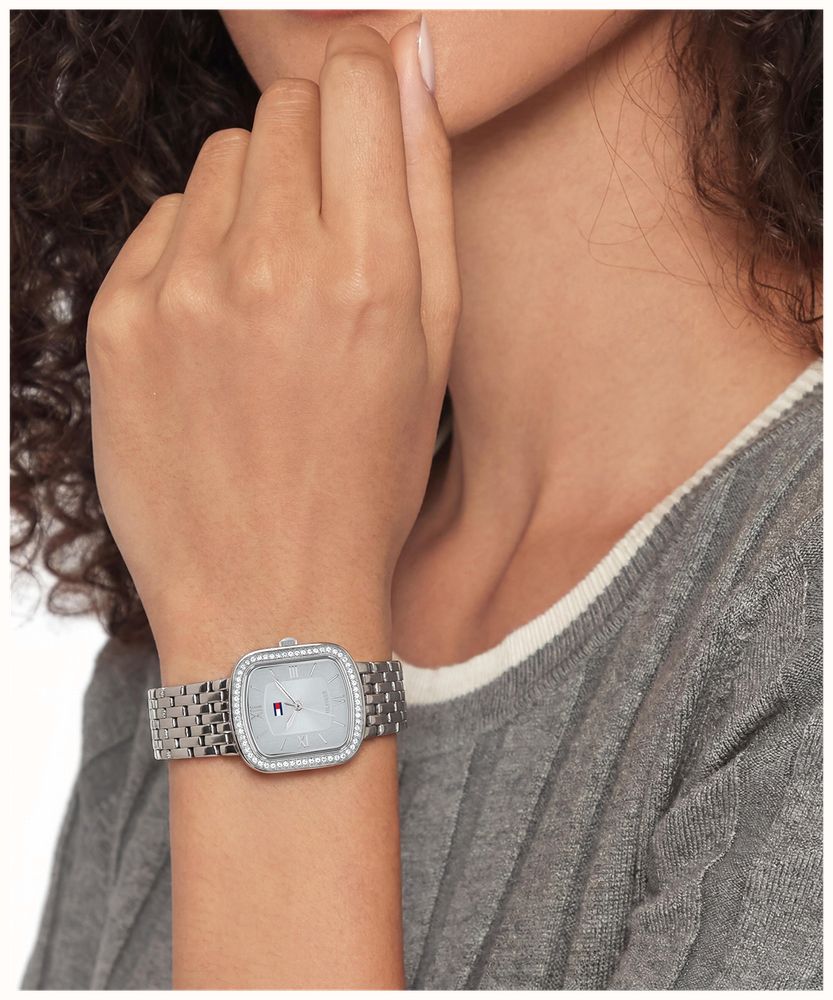 Tommy Hilfiger Abby Quartz (22mm) Light Blue Dial / Stainless Steel Bracelet 1782921 - alternate view 4