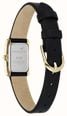 Olivia Burton 16mm Mini Grove Gold & Black Leather Strap 24000437 - alternate view 5