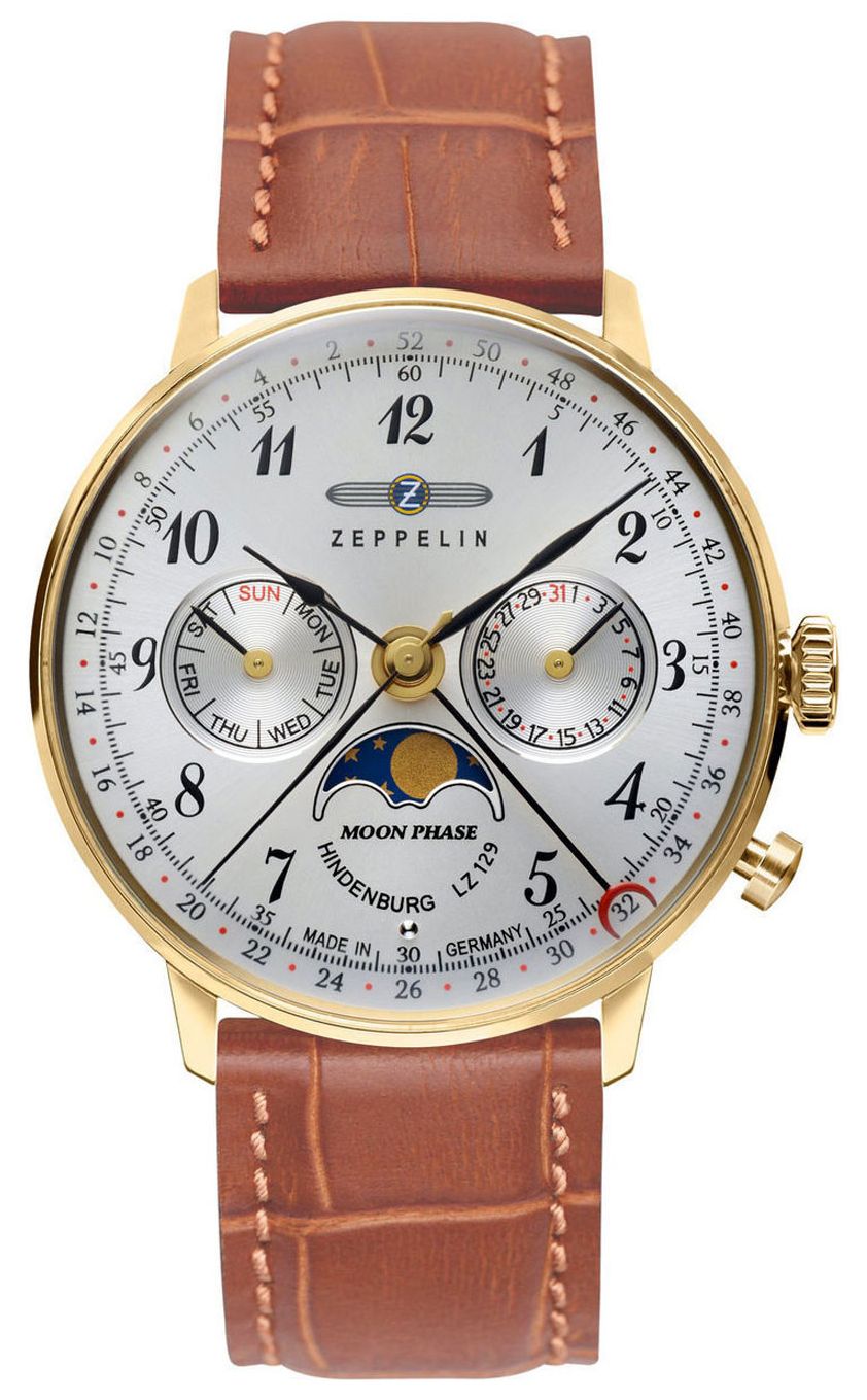 Zeppelin 7039-1 LZ129 Hindenburg Women's Watch | Brown