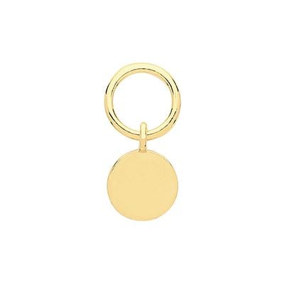 EPN002 Circle Disc SINGLE Jewellery - James Moore TH - Modalova