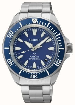 Seiko Prospex 4R Compact Mechanical Diver (41.7mm) Cobalt Blue Dial / Stainless Steel Bracelet SRPL51K1