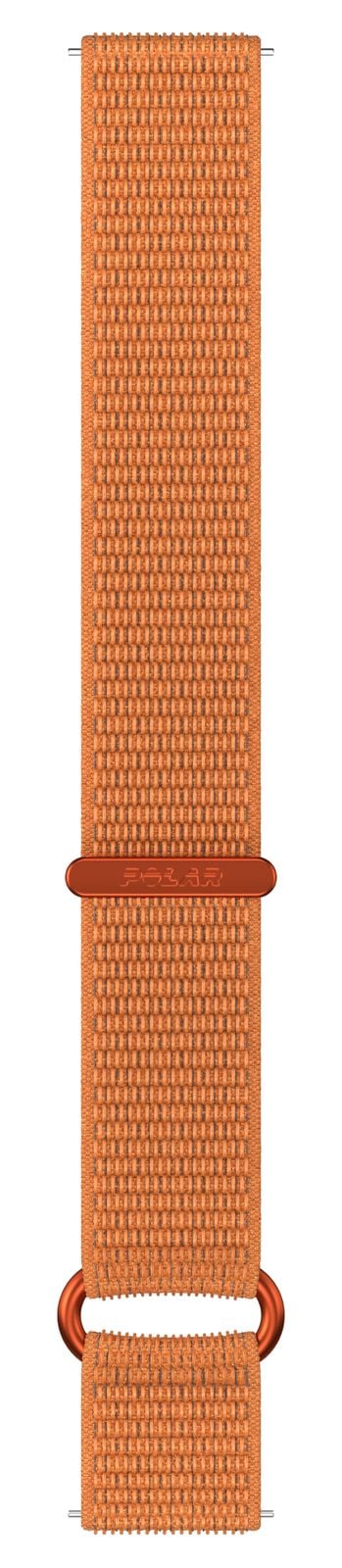 Polar 910113028 Hook And Loop Orange Nylon Wristband M-L ( Watch